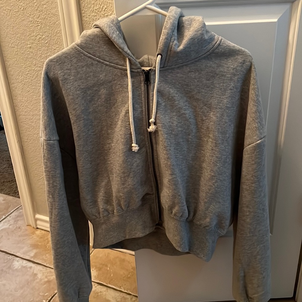 BDG Becky Zip-Up Hoodie Sweatshirt from Urban Outfitters